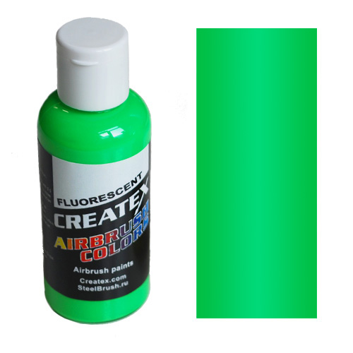 Createx 5404 Fluorescent Green, 50 мл